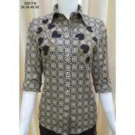 Women's Silk Blouse with High Quality Stone-embellished Cotton Pattern Free Size 52-65Kg