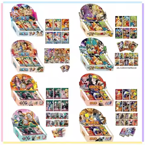 Bandai English Card Collection Dragon Ball Naruto Demon Slayer One Piece Battle Collection Battle Ca