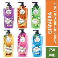 GINVERA WORLD SPA SHOWER SCRUB 750ML