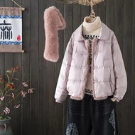 New store opening 50% discount for only three daysReal Fox Fur Women Winter 90% White Duck Down Jack