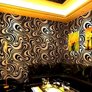 Ktv Wallpaper Karaoke Flash Wall Cloth 3d Reflective Dedicated Bar Theme Box Corridor Aisle Backgrou