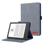 For Kindle Paperwhite 5 (11th Generation) 2021 6.8 inch Soft Fabric Flip Stand Tablet Shell Leather 