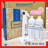 BLOSSOM+ Ultra Fine Mist Spray Sanitizer Set Alcohol-free (1 Ultra Fine 300ml + 2 btl Refill 500ml) 无酒精喷雾消毒液