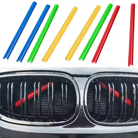 Car Sport Styling for BMW 5 Sereis E60 E65 E66 Front Grille Trim Strips Car Accessories