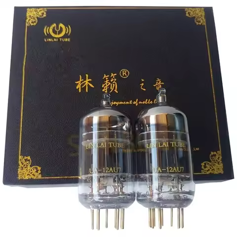 Linlai 12AU7 Vacuum Tube Replace UA 12AU7 ECC82 5814 HIFI Audio Valve For Electron Tube Amplifier Am
