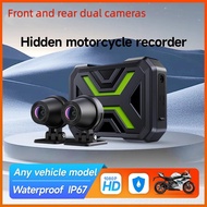 Motorcycle DVR1080P Action Camera Recorder Front & Rearview Waterproof Motorcycle Dash Cam WiFi Smar