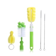 【Sleek】 Anpei Baby Pacifier Sponge Bottle Brush Cleaning Set