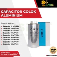 Kapasitor AC Kulkas CBB65 -15uF 20uF 25uF 30uF 35uF 40uF 45uF 50uF 60uF