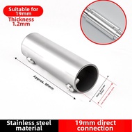 YANU | Fixed Stainless Steel Pipe Connector 25mm