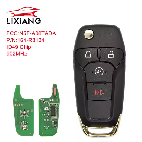 LIXIANG 4 Buttons 902MHz ID49 Chip for Ford F-150 F-250 F-350 2015 2016 2017 2018 2019 2020 Auto Fli