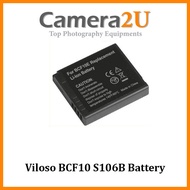 Viloso BCF10 S106B Battery for Panasonic FX66 FP8 FX75 FX700