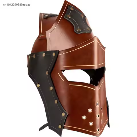 New Europe And America Medieval Steampunk Vintage Medieval Renaissance Paladin Helmet Cuirass Larp