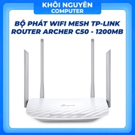 TP-Link Archer C50 AC1200 WiFi Router – Dual Band Mesh, 4 Strong Antennas, Wide Coverage