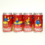 Coca Cola Hong Kong Athens Olympic Games 2004 355ml Cans Set(Empty)