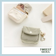 [LIVEWORK] Snap Mini Pouch | Snap Button | 2 Colors | Made in Korea