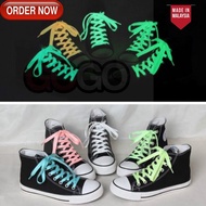 GG 1 Pair Flat Shoe Laces Glow In The Dark Night Color Fluorescent Luminous Sport Shoelaces