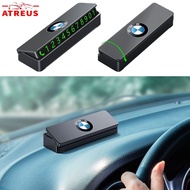 BMW Car Temporary Parking Card Luminous Phone Number Card Plate Sticker For BMW G20 F30 E60 E46 E90 
