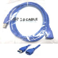 高品質 USB3.0 延長線 加長線 1.5米 3米 純銅芯線 加粗  防衰減  屏蔽 抗干擾 一公一母
