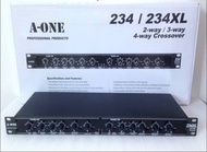 AONE Professional Sound Peripheral Equipments Stereo 2/3 Way Mono 4-Way 234XL Crossover audio Equali