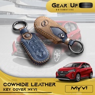 [𝐊𝐄𝐘 𝐂𝐎𝐕𝐄𝐑 𝐂𝐀𝐒𝐄] Perodua MYVI G3 GEN3 Sarung Kunci Leather Accessories Bodykit Gear Up 2018 MG3 Akse