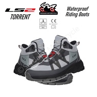LS2 TORRENT Waterproof Riding Boots Shoes Motorcycle Touring Kasut Trail Running Adventure Shoe