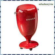 [SzluzhenfbTW] Trash Can Garbage Can with Universal Wheels Movable Dustbin Tall Wastebasket