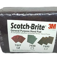 New scotch brite 7447 3m, 10 sheets per pack