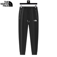 Beijia 2024ใหม่ของแท้ NORTH FACE Beijia กางเกงผู้ชายกางเกงผ้าไหมน้ำแข็งแห้งเร็วกางเกงลำลองผูกบางระบา