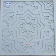 CETAKAN KRAWANGAN GRC MASIF TEMPEL DINDING MOTIF 01 UKURAN 50X50