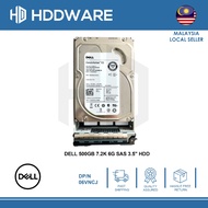 DELL 500GB 7.2K 6G SAS 3.5" HDD // 06VNCJ // 9YZ262-150