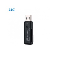JJC CR-SDMSD1 Card Reader fits SD (SDHC) and Micro SD Memory cards