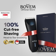 BOVEM Globe Trimmer 2.0: Waterproof Below-The-Waist Trimmer for Body and Private Grooming Men Shaver