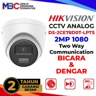 CCTV HikVision 2MP Two Way Audio Indoor DS-2CE78D0T-LPTS - CCTV Analog Hik Vision