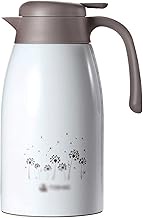 Stainless Steel Thermal Insulated Carafes Double Walled Insulated Vacuum Flask High Capacity 2 Liter