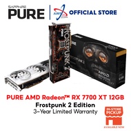 SAPPHIRE PURE AMD Radeon RX 7700 XT GAMING FROSTPUNK 2 EDITION 12GB GDDR6 GRAPHICS CARD ( SAP-11335-