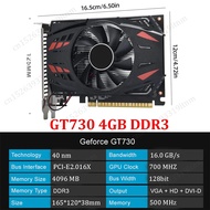 GT730 4GB DDR3 GT730 4GB DDR3 GTX 1060 6GB Gaming Video Card GDDR5 192Bit Desktop Computer Graphics 