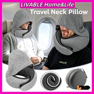 360 ° Ergonomic Travel Neck Pillow Soft Neck Brace Comfort Foam Cervical Collar Memory Foam Lightwei