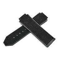 Watch Band, Hublot Silicone Iron Frost Watch Strap 25x19 Men Business Casual Outdoor Sports Bracelet Watch Accessories Compatible