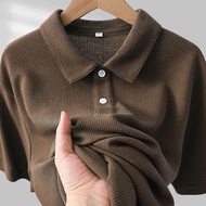 Handsome Short Sleeve Polo Plain Men Polo Men Tops Classic Golf Tee POLO for Couples Unisex Polo