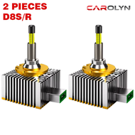 CAROLYN 360° D1S D3S LED Headlight Canbus D Series D1S D3S D1R D3R 6000K 1:1 HID Xenon Light Turbo F