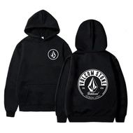 2025 Mens Hoodie Volcom Stone Double Sided Pattern Sports Mens Breathable Street Clothing