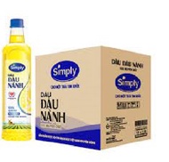 1L dầu ăn đậu lành simply date mới nhất