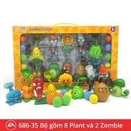 Bộ đồ chơi hành động Zombie và Plant cây có thể bắn Zombie cho bé