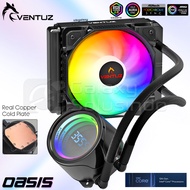VENTUZ Oasis Chroma 120 ARGB Liquid Cooler CPU Cooler AIO Cooler