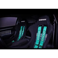 TAKATA 4 Point Seat Belt Green / Black