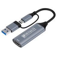 Hdmi capture card 4k video usb3.0 capture game live broadcast computer typec video capture card MS21