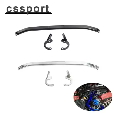 Car Front Top Strut Tie Bar Rear Strut Bar For Honda Civic 92-00 EG EK 93-97 for Del Sol 94-01 Integ
