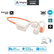 Amgras OpenMeta Ⅱ Pro Bone Conduction Bluetooth Headset  HIFI Stereo Sound Built-in Mic Sport Wirele