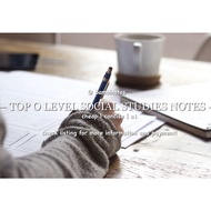 AFFORDABLE AND TOP SOCIAL STUDIES/HUMANITIES NOTES (digital)
