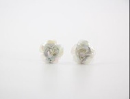 Chanel Vintage 98S 幻彩山茶花立體耳環